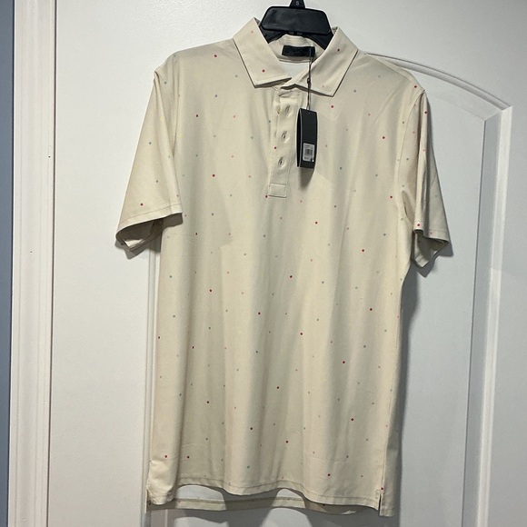 G/FORE Other - G/Fore Men's Cream Golf Polo Shirt